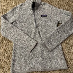 Patagonia Gray Cowl Neck Sweater